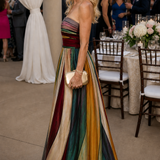 Sofía | Vestido A-Line Sin Tirantes