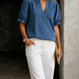 Ashley | Vintage V-nyakú Farmer Alapdarab