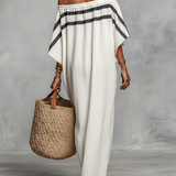 Magdolna – minimalista len maxi ruha