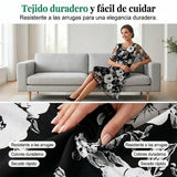 Elisa - Elegáns virágmintás sifonruha