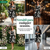 Elisa - Elegáns virágmintás sifonruha