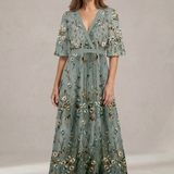 Stella | Vestido maxi floral