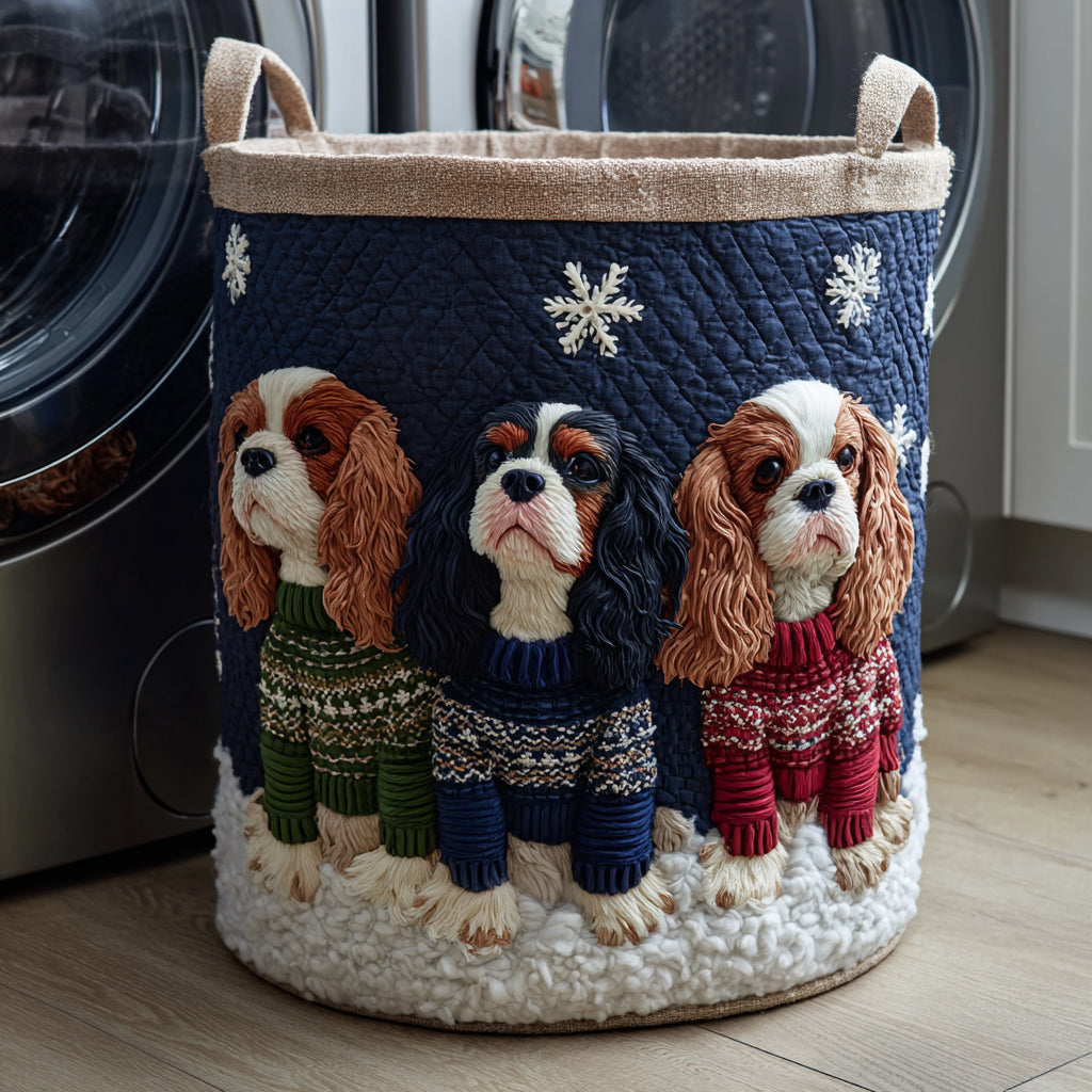 Steppelt szennyeskosár – Cavalier King Charles