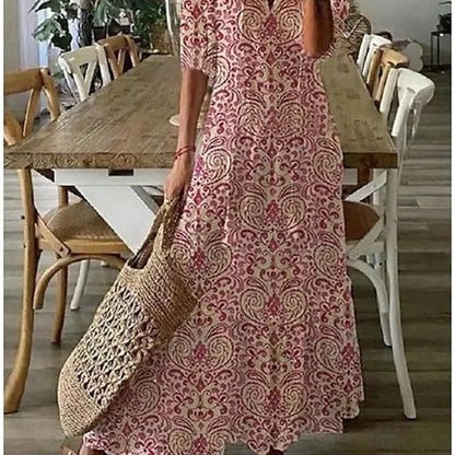 Luna | Könnyed Boho Midi Ruha